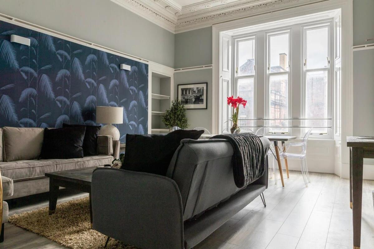 Beautiful 4 Bed Flat In Perfect Central Location Glasgow Exteriér fotografie