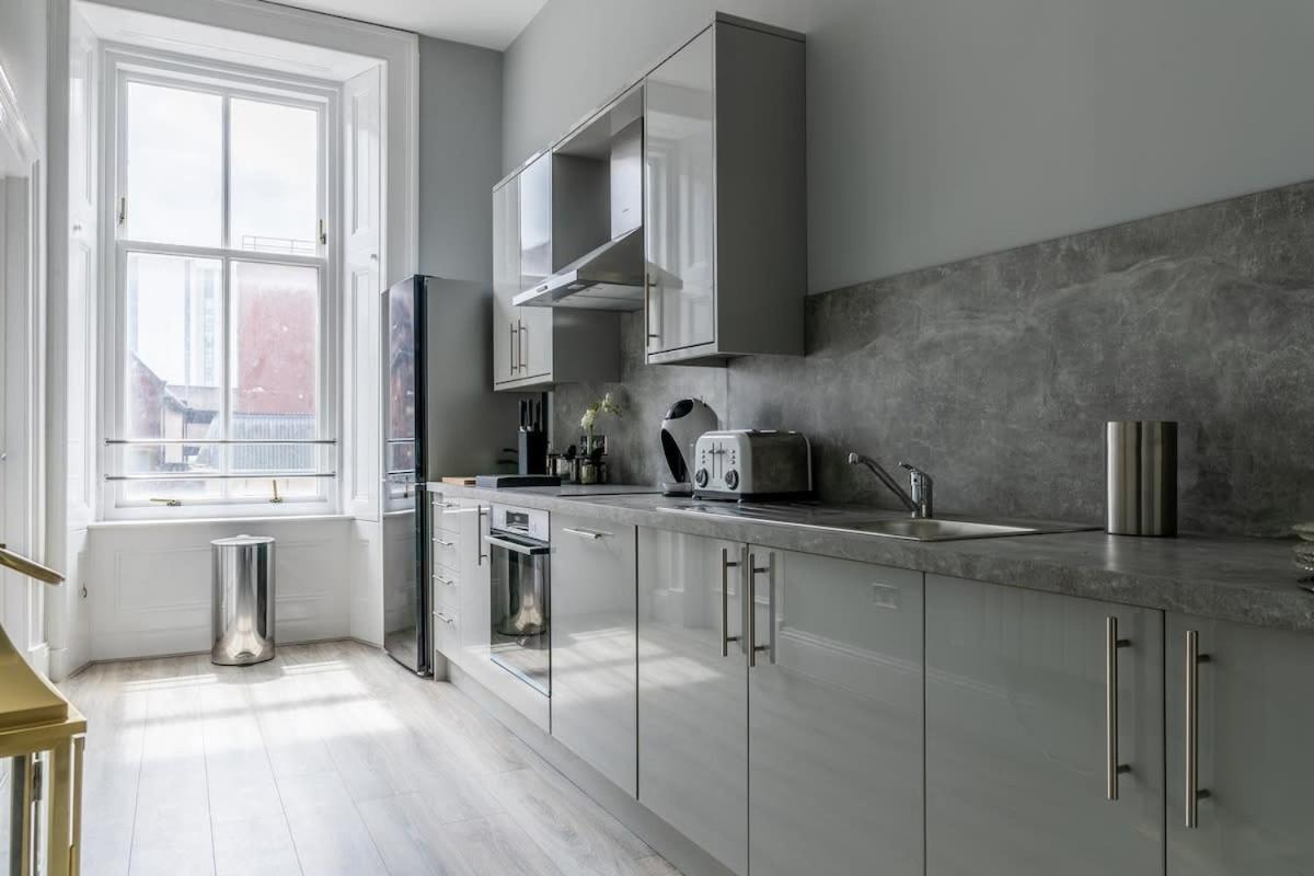 Beautiful 4 Bed Flat In Perfect Central Location Glasgow Exteriér fotografie